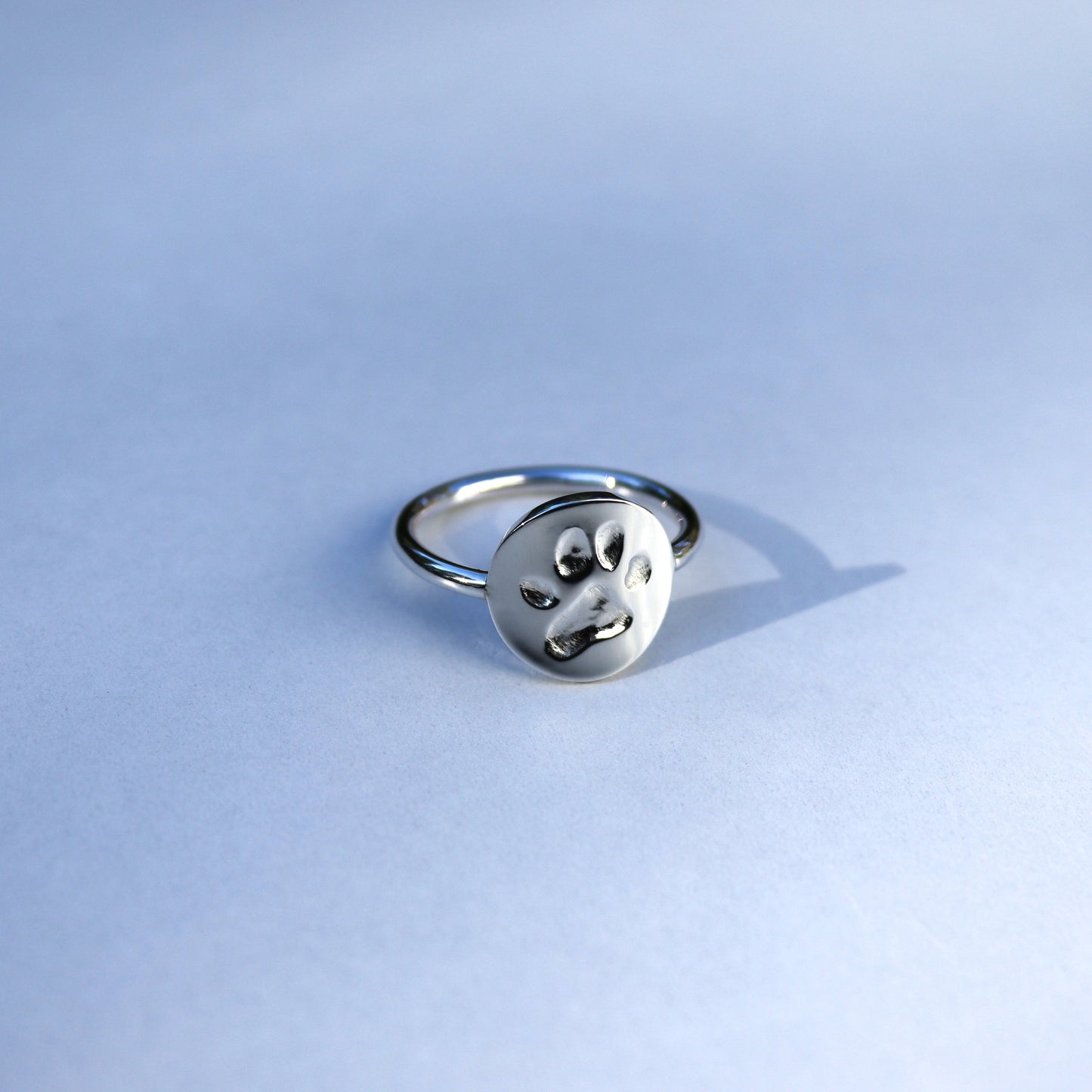 Custom Paw Print Ring