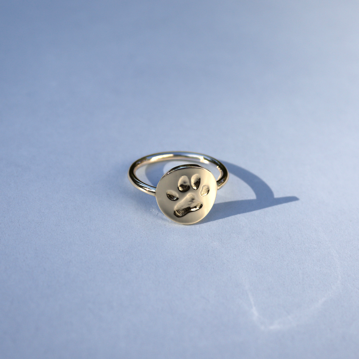 Custom Paw Print Ring